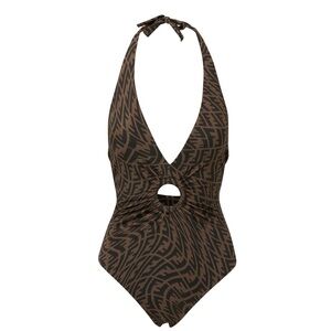 Brand new with tags, Fendi Halter Swimsuit.